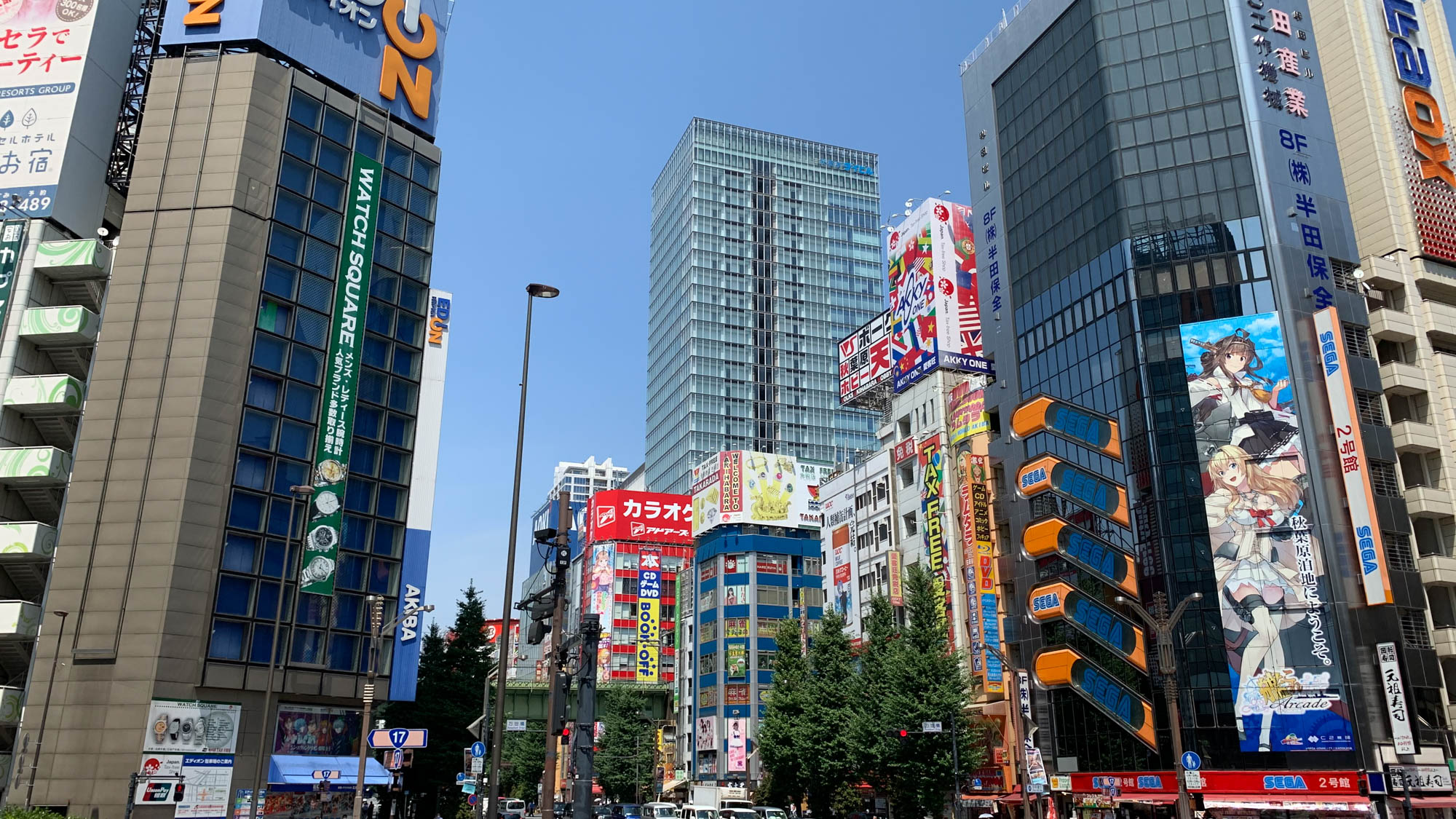 秋葉原電気街（ホテルから徒歩で約15分）