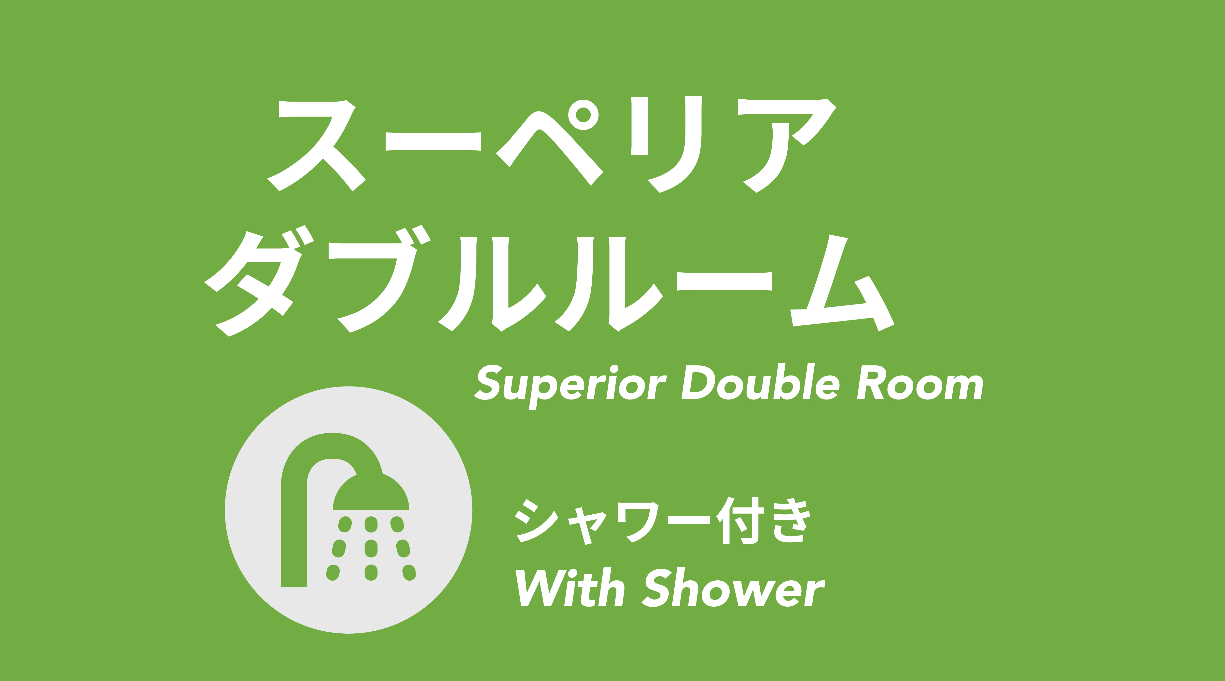 Superior Double Room with Shower