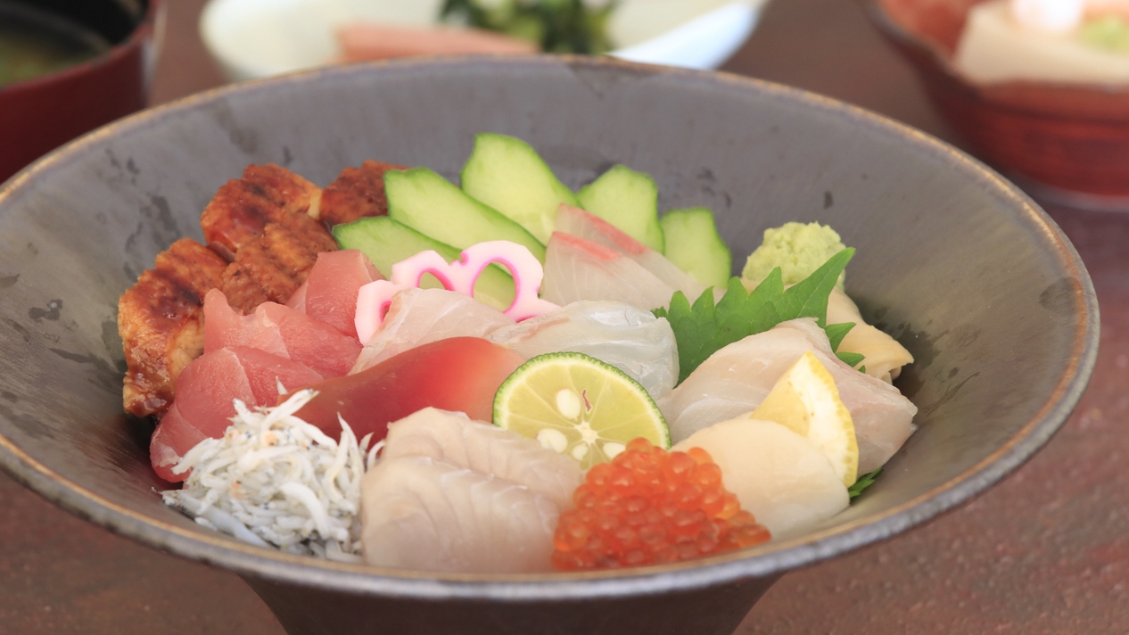 【期間限定】海鮮丼セットプラン　貸切風呂1回無料特典付