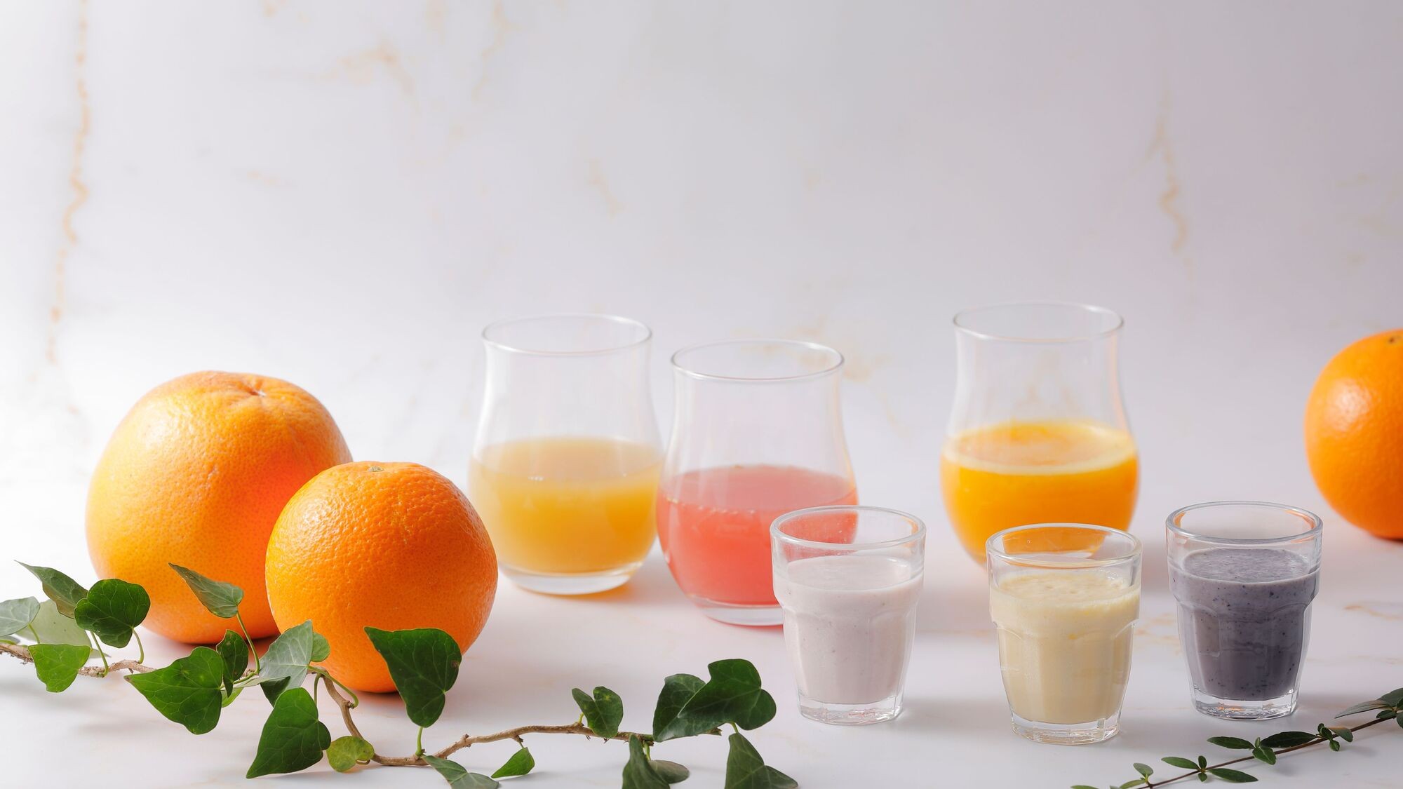 朝食ドリンク　スクイーズド＆スムージー