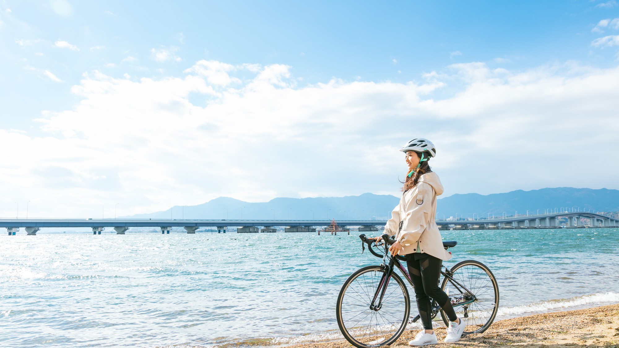 Cycling in BIWAKO〜プチビワイチ体験〜朝食付〜