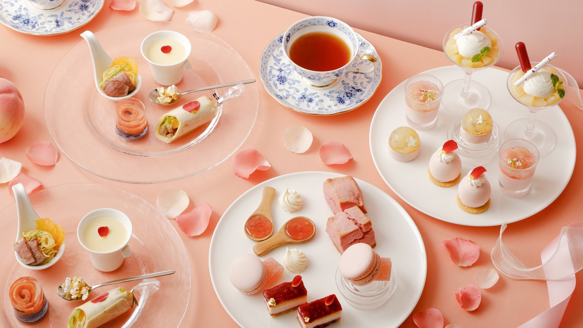 Serene Afternoon Tea Escape　〜Peach Afternoon〜