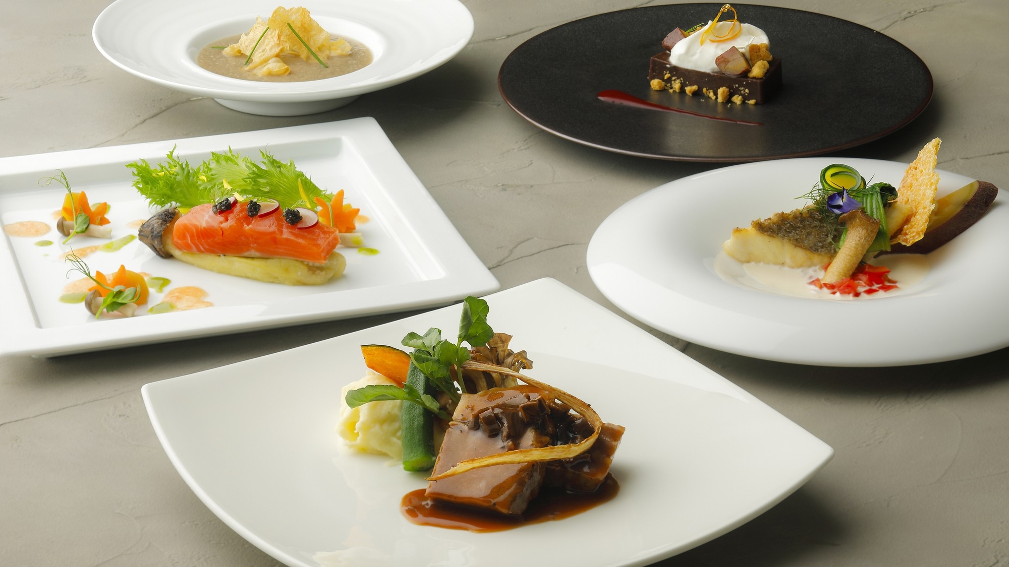 【洋コース】期間限定 Autumn Dinner Course (2食付)