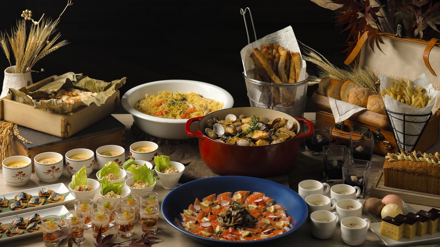 OHMI Cuisine Buffet Dinner選べるメインディッシュ付 平日限定 (2食付)　