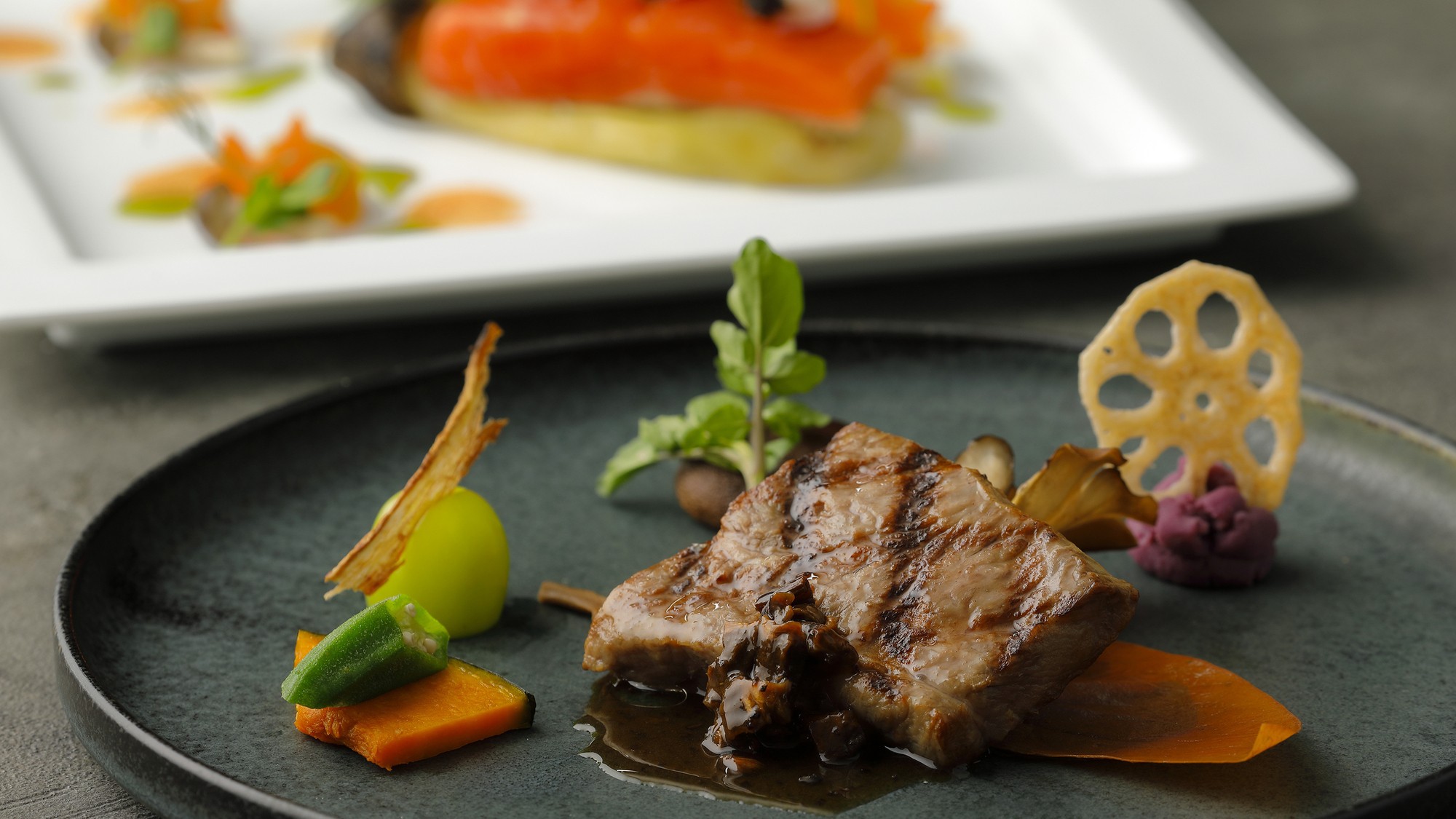 【Grillコース】OHMI Cuisine Western(2食付)