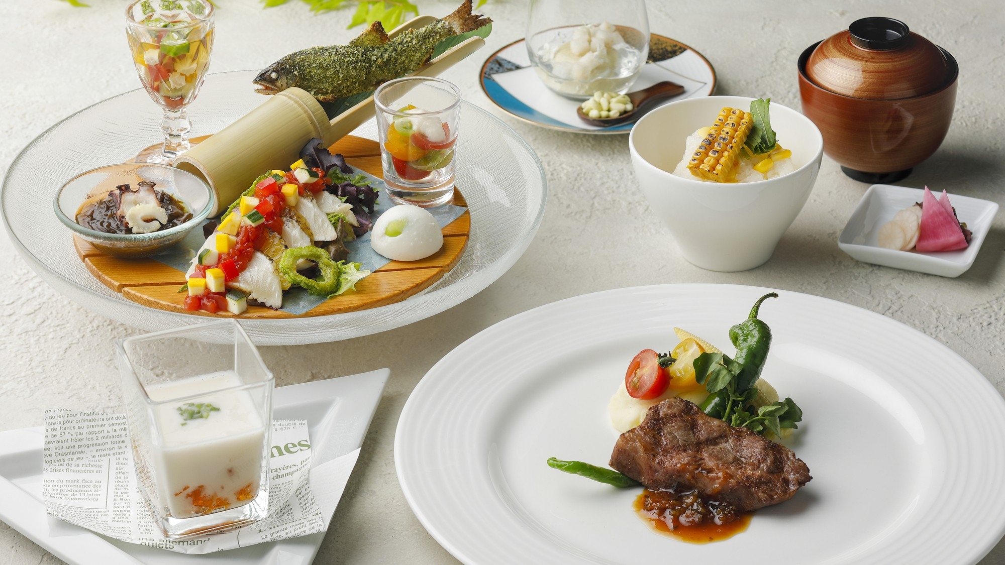 【Grillコース】Summer Special Grill Course (2食付)