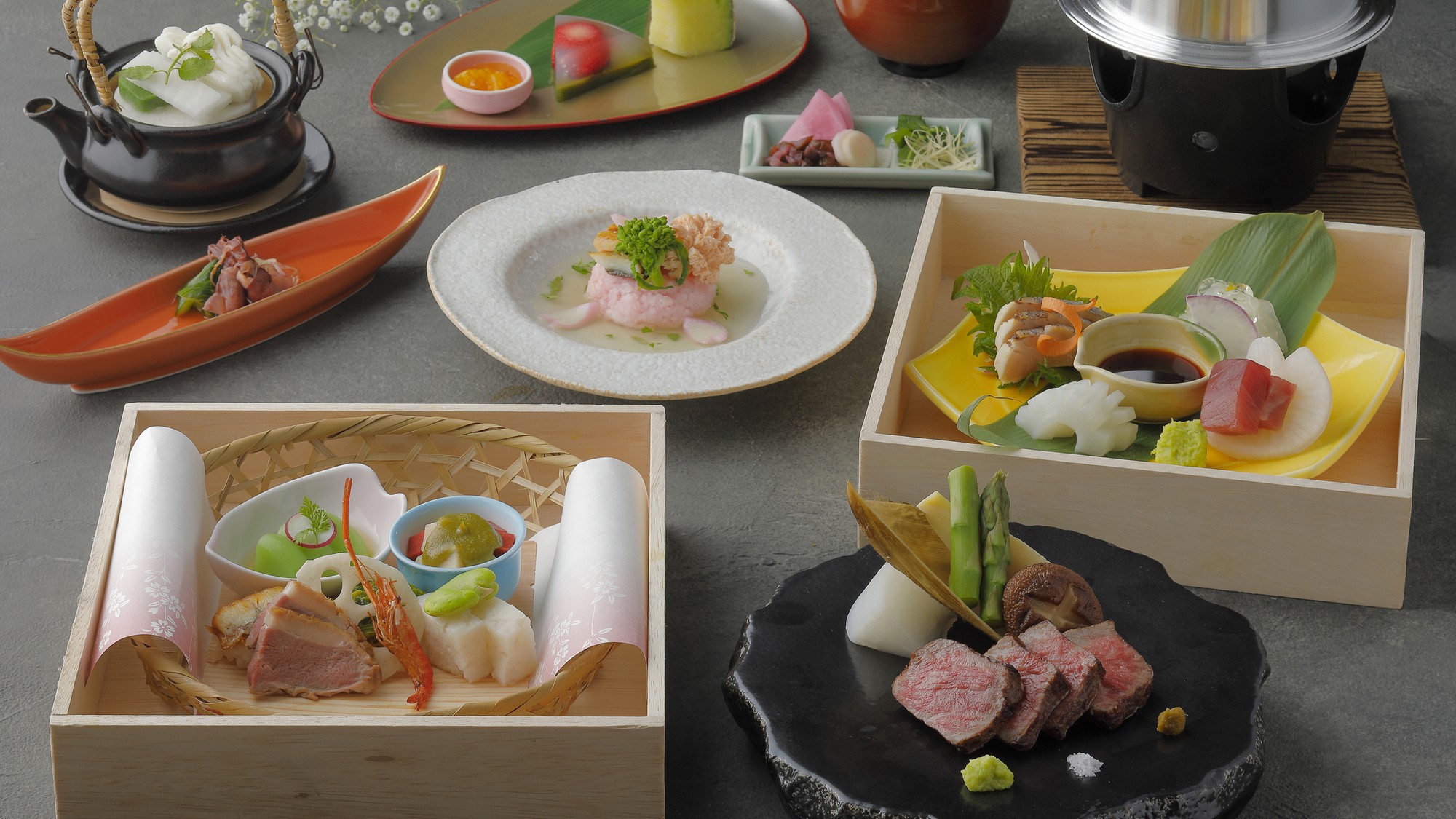 近江牛と滋賀の美食を味わう和コース OHMI Cuisine Japanese 