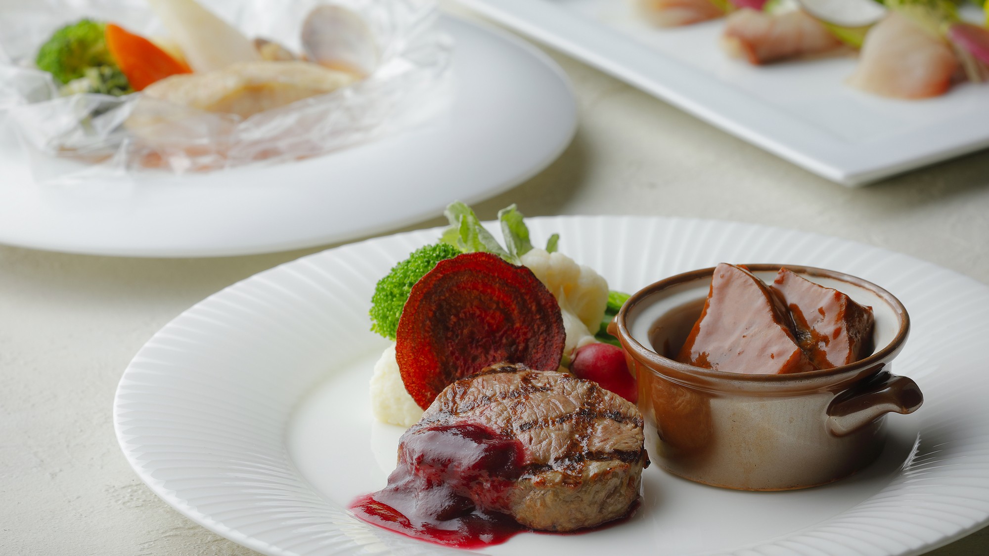 牛肉のグリルがメインのランチコース -G Course-  2025冬