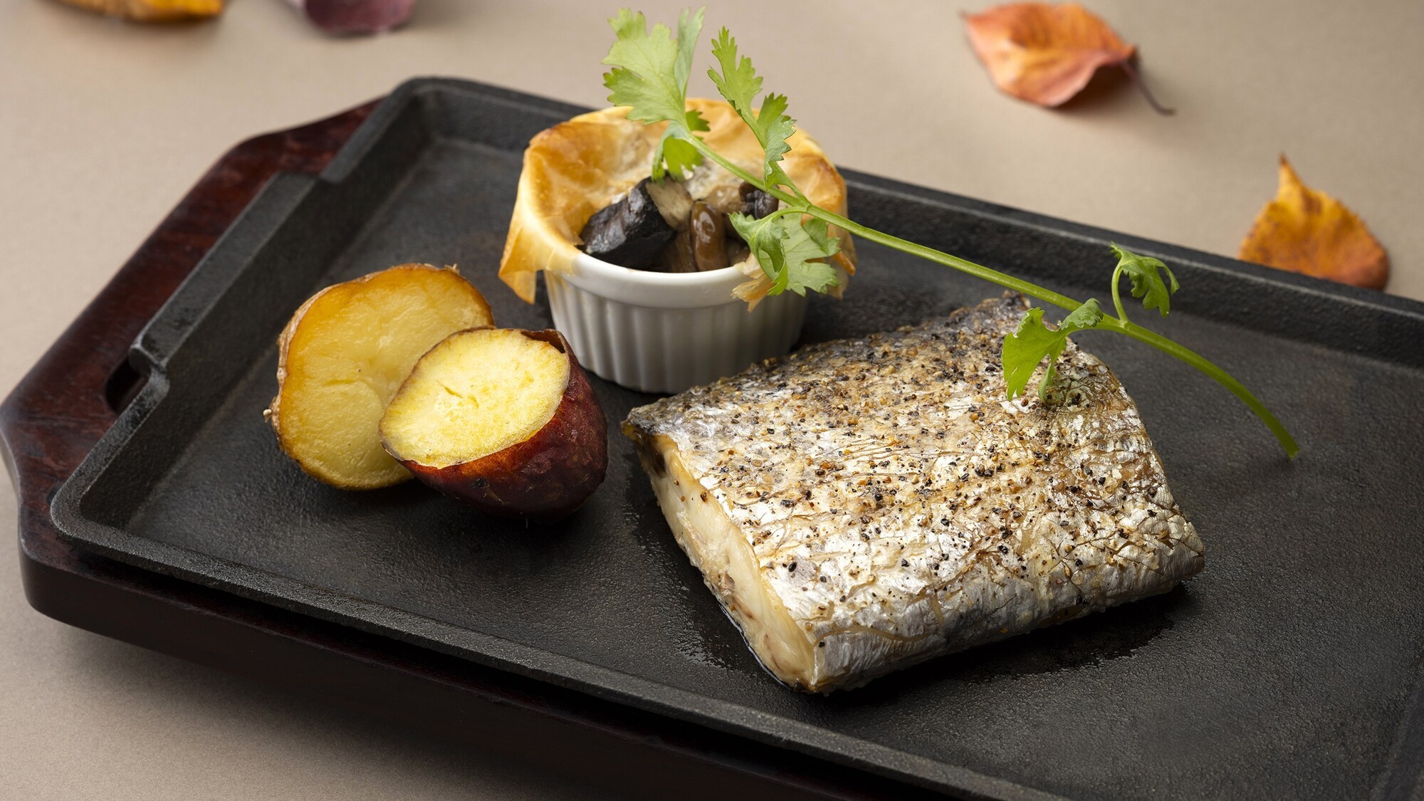 グリル：本日の鮮魚