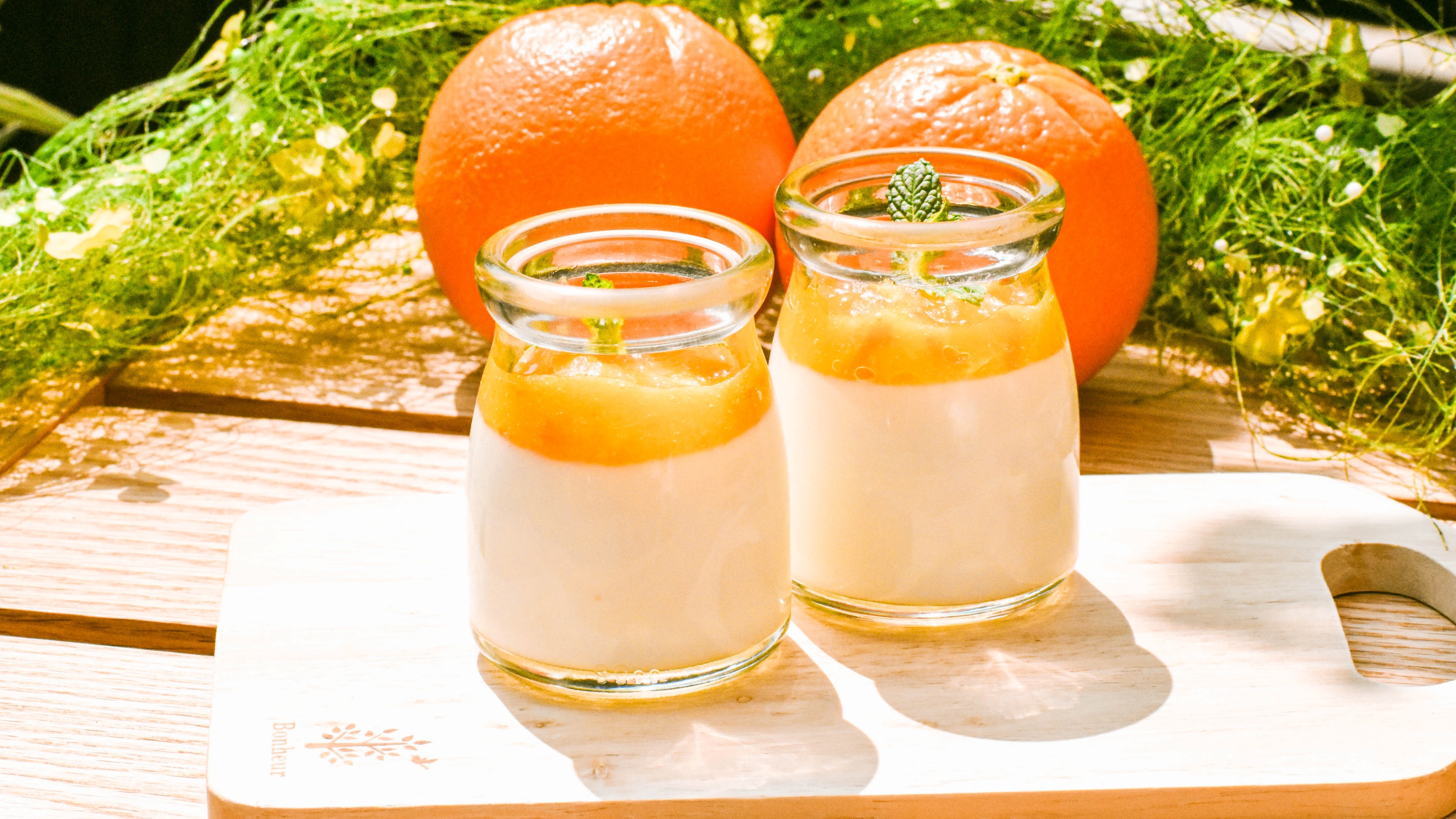 【初夏香（しょかこう）BREAKFASTフェア】オレンジのなめらかパンナコッタ