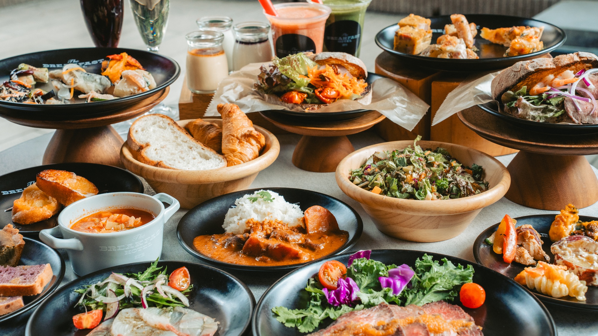 こだわりぬいた朝食バイキング