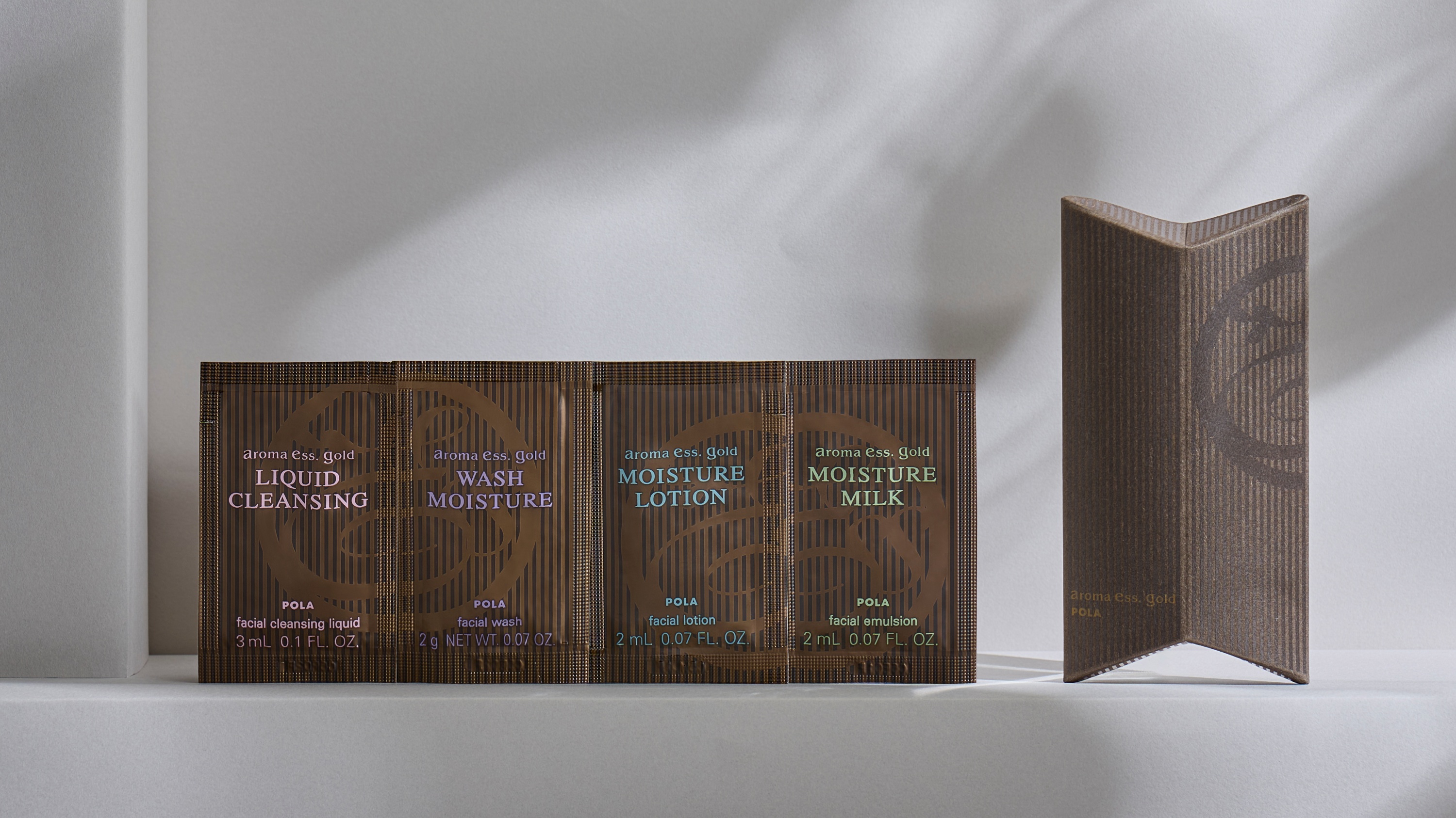 アロマエッセゴールド スキンケア4点セット（洗顔・化粧水・乳液・クレンジング）