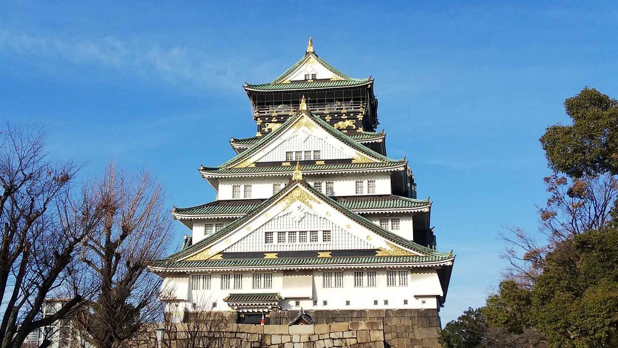 【大阪城】大阪城は大阪のシンボルで、桜の名所としても知られるエリアです。