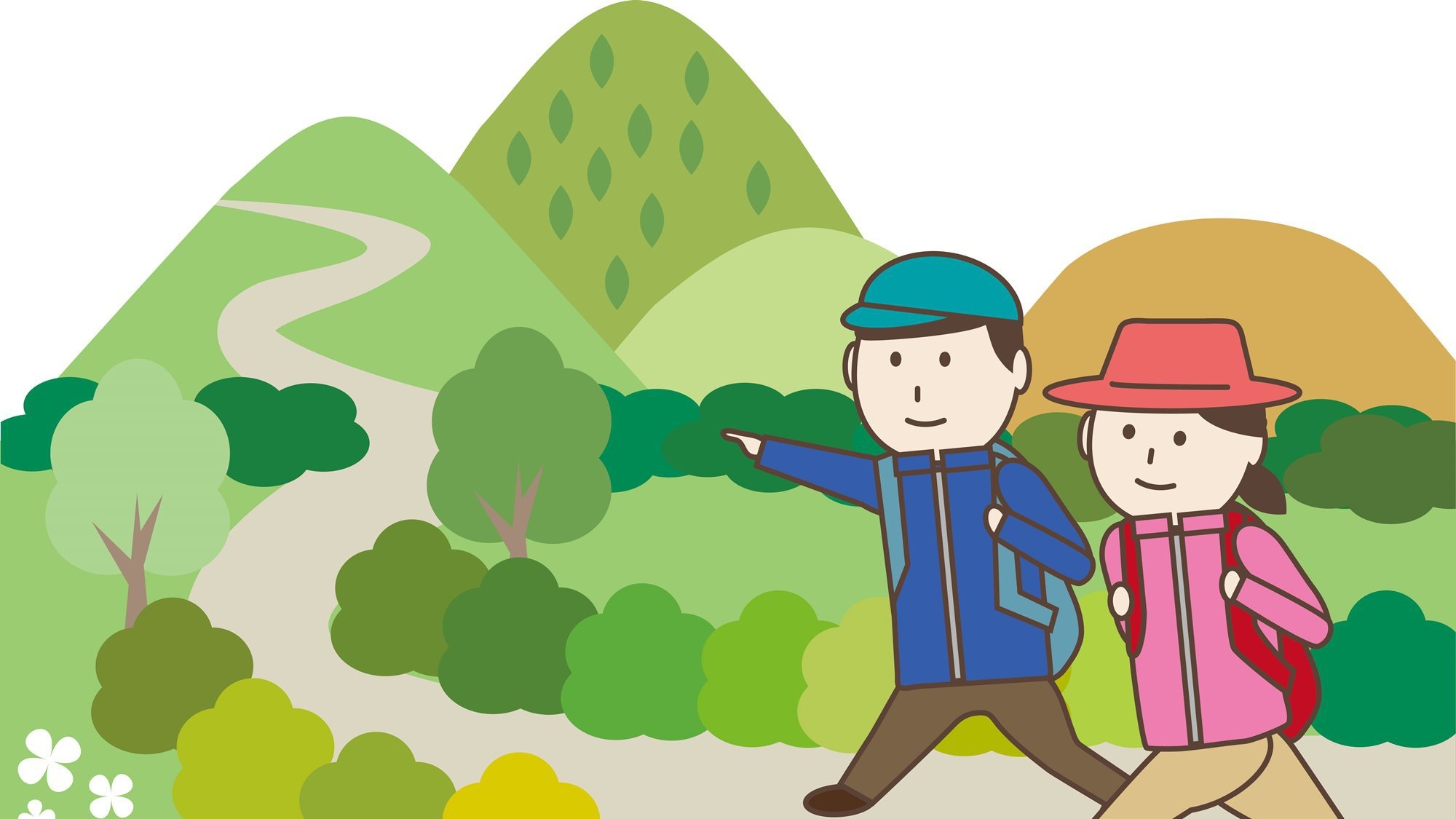 【登山プラン】爽やかな空気の大自然を満喫！疲れた身体に嬉しい特典付