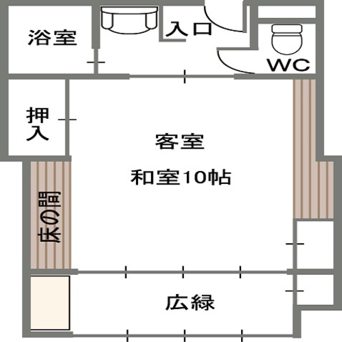 和室（8～12畳）禁煙ルーム（禁煙）