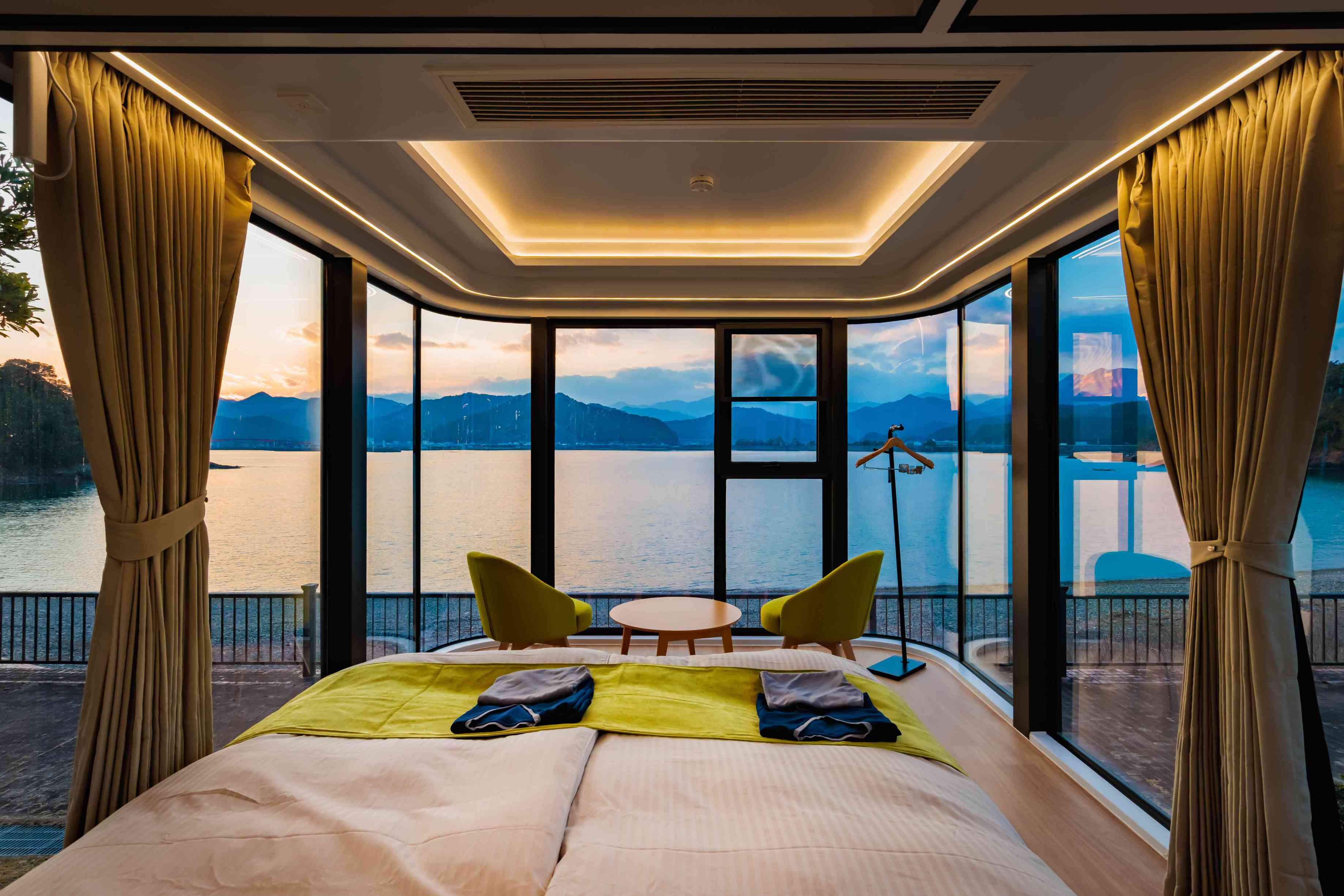 【1日1組限定｜2名利用】時間に縛られない海辺グランピング！大パノラマ望む自由な滞在＜1泊2食＞