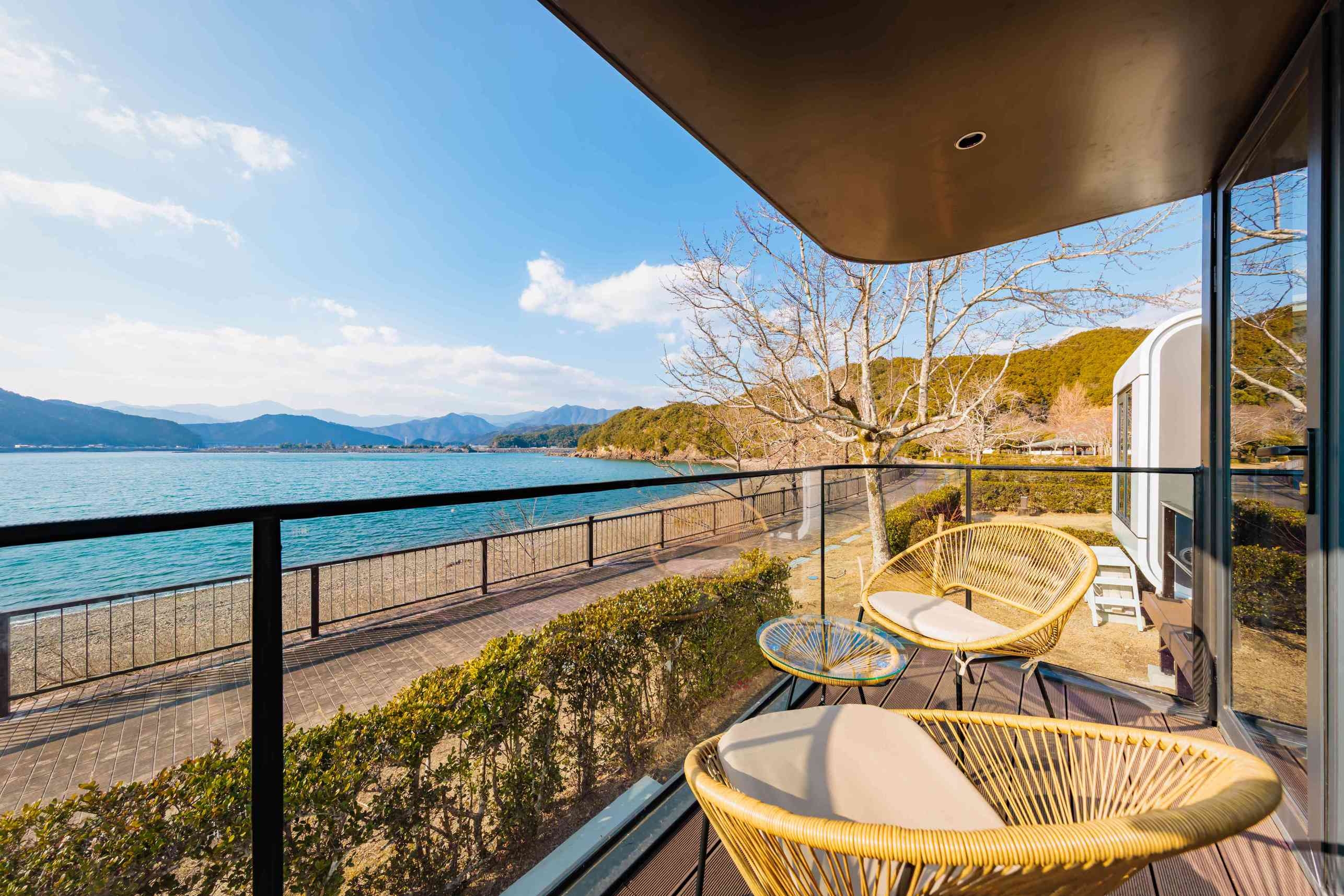 【1日1組限定｜2名利用】時間に縛られない海辺グランピング！大パノラマ望む自由な滞在＜1泊2食＞