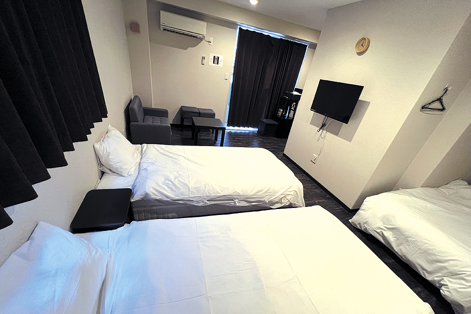 【禁煙】ファミリールーム(3ベッド)