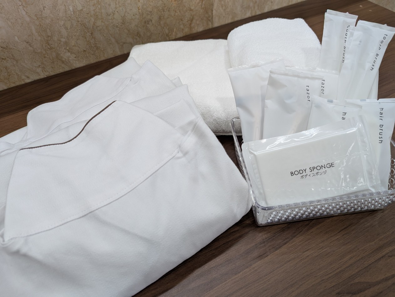 アメニティ各種
フロント横にご準備しております。