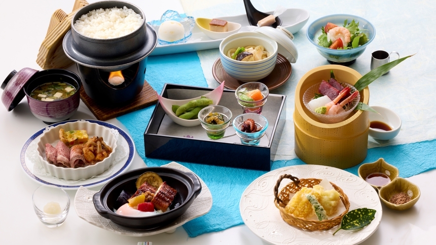 【旬夏うまいもん会席】新潟の夏を味わう旬の逸品に舌鼓★夕食／ゆごや又個室