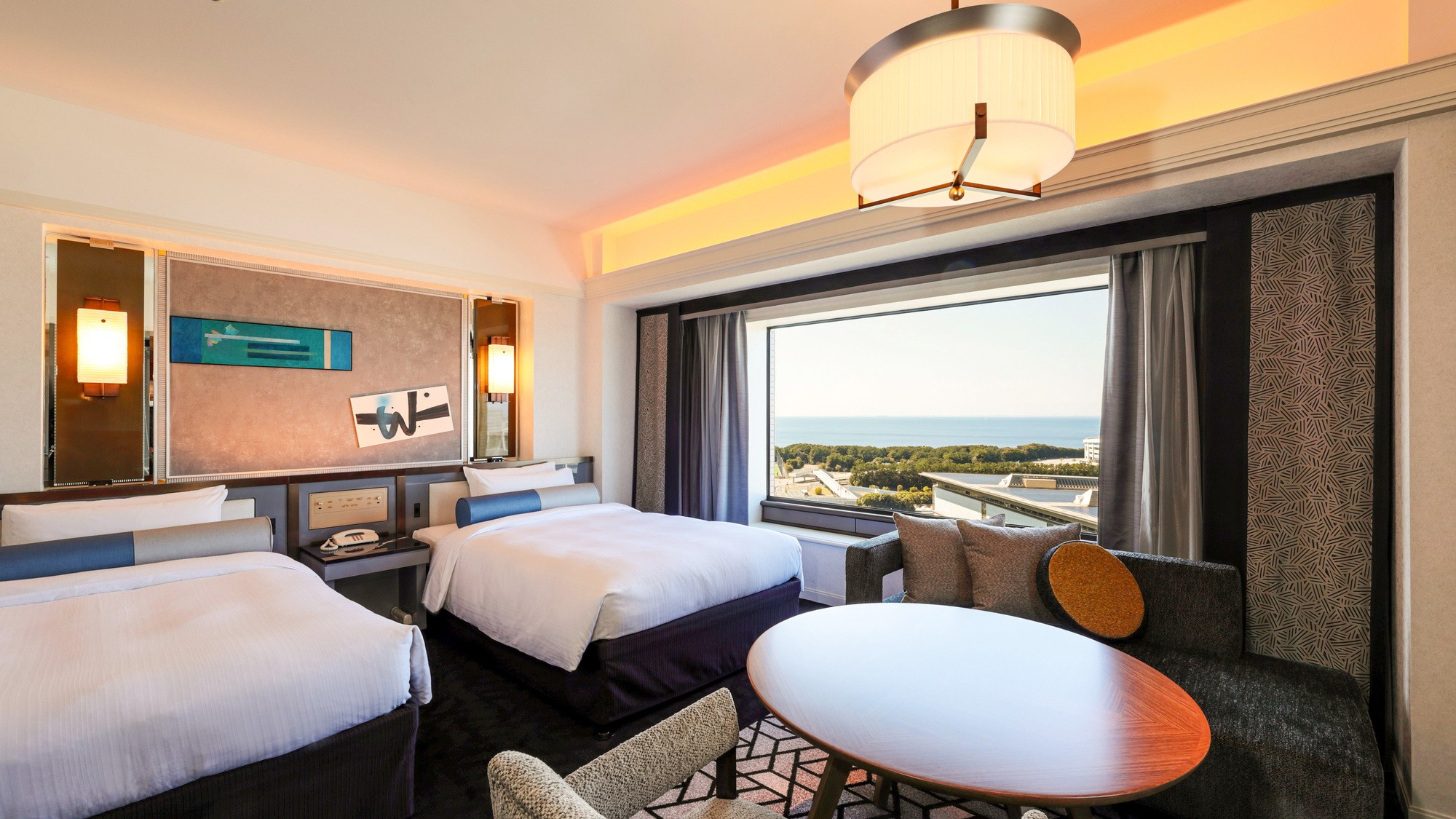 スーペリアコーナーツイン51平米 ベッド幅130cm