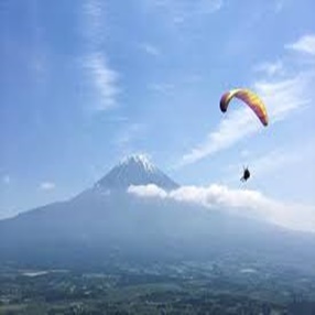 富士山パラグライダー