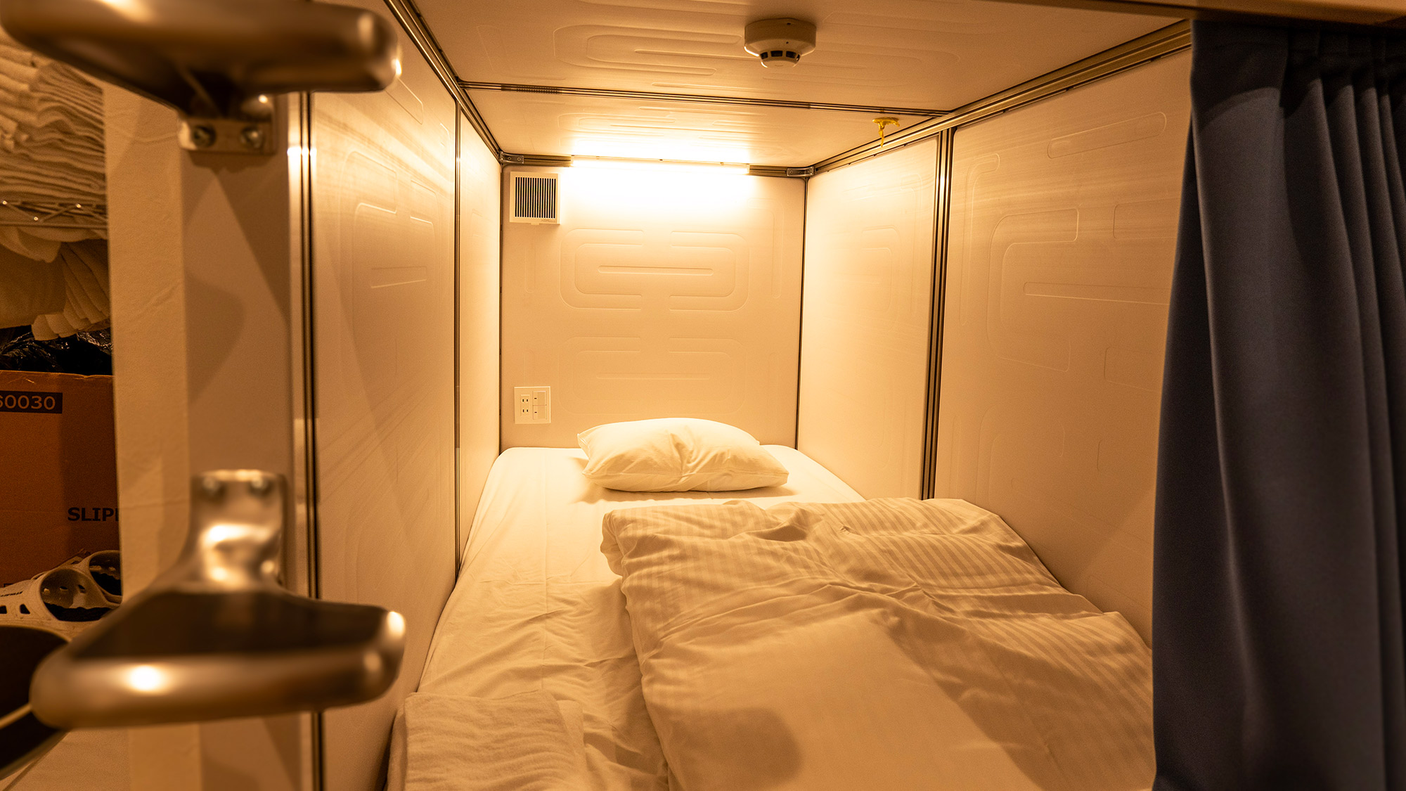 ・【カプセルルーム】Wi-Fi完備で、ひとり時間を満喫できます