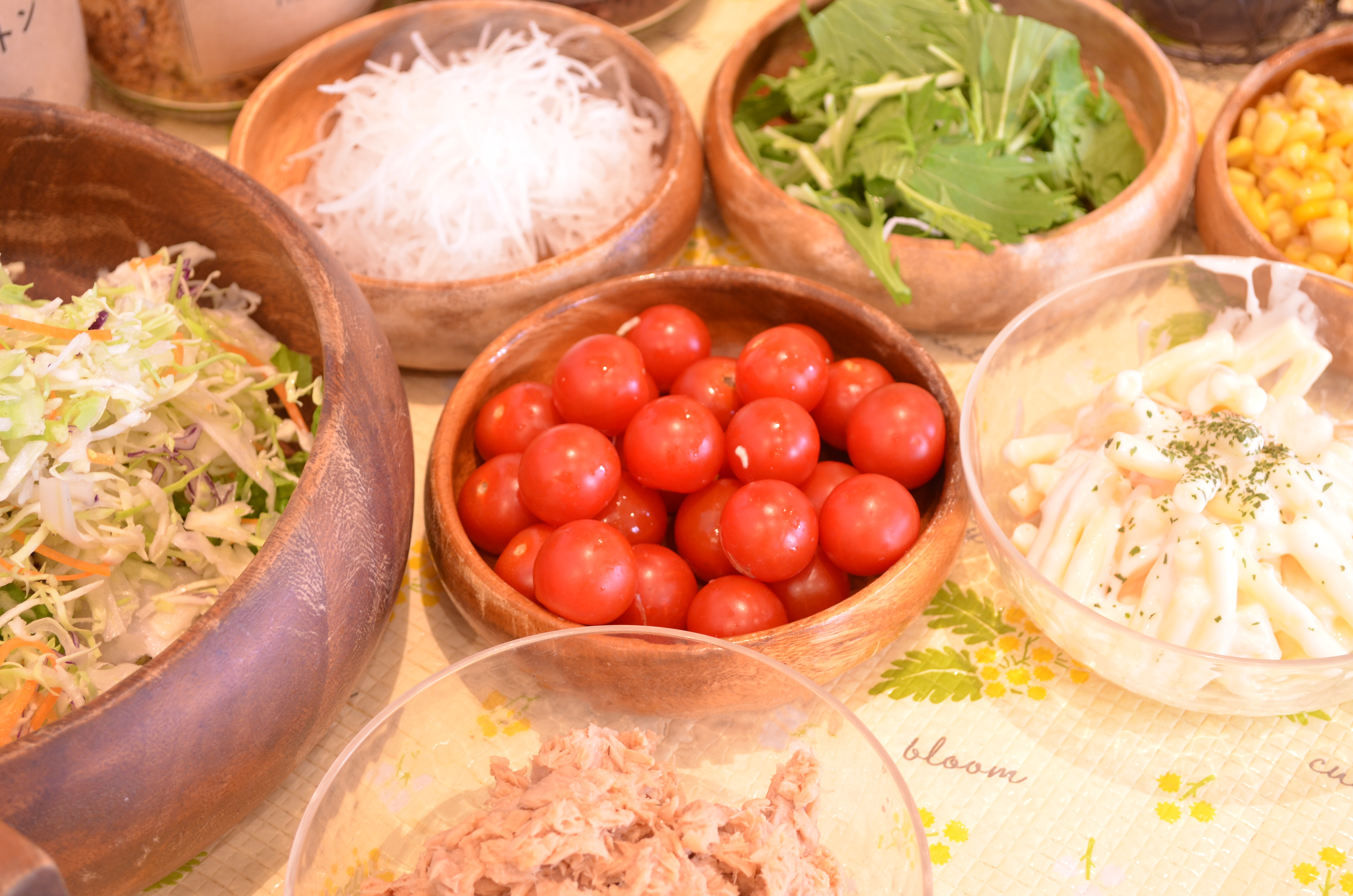 和洋約50品のご朝食（一例）