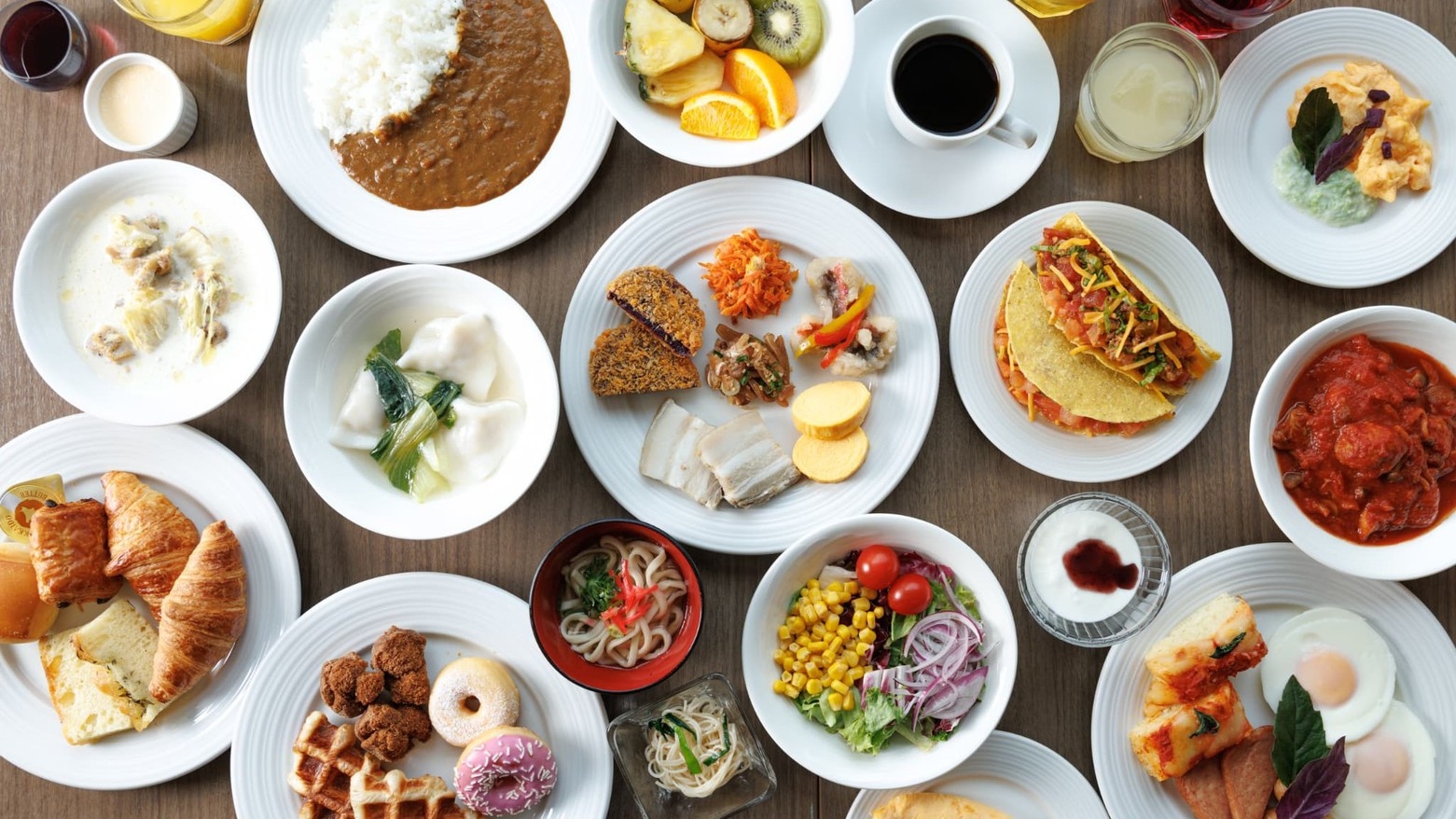 【スタンダード】沖縄と九州食材を取り入れた約60種類こだわり朝食ブッフェ(朝食付き)
