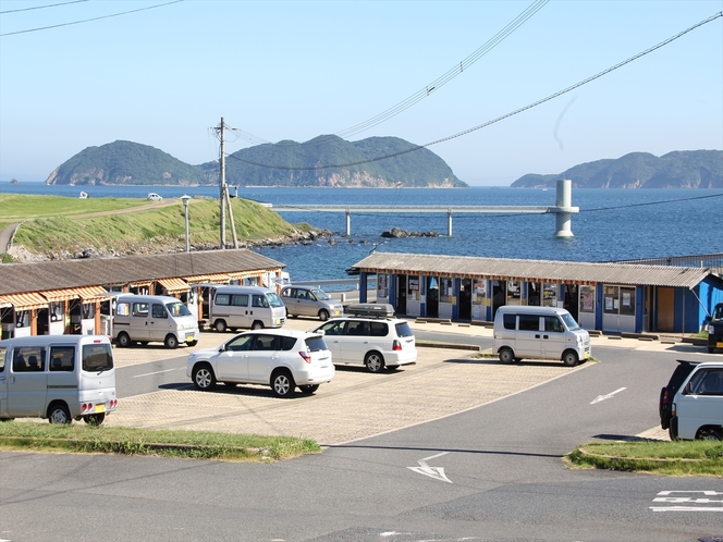 サザエの壷焼き屋台