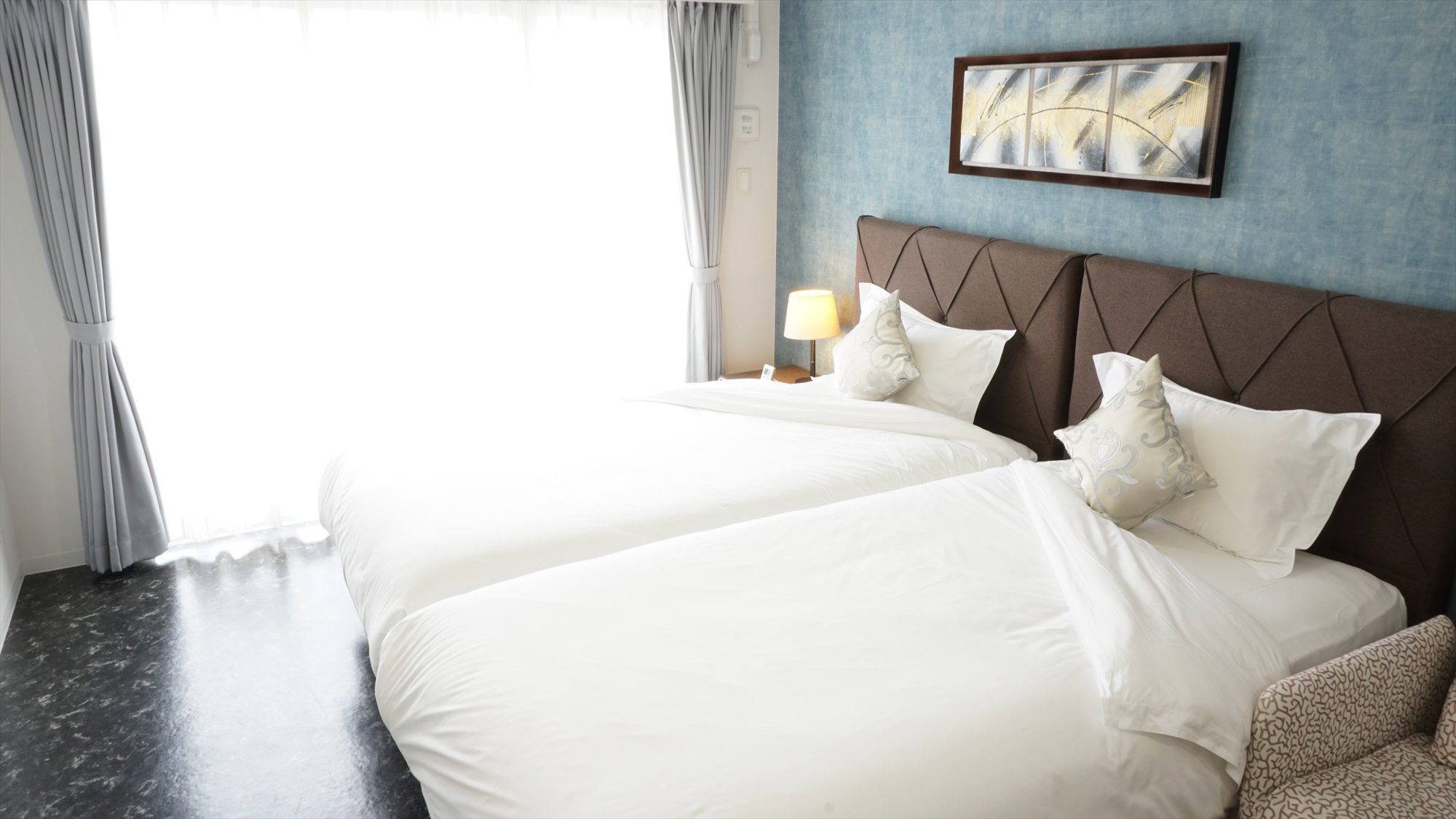 ハリウッドツインルームオーシャンビュー