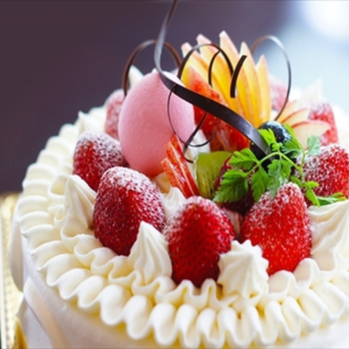 【限定】誕生日・記念日のお祝いに♪Happy Anniversary☆ケーキ＆スパークリングワイン付