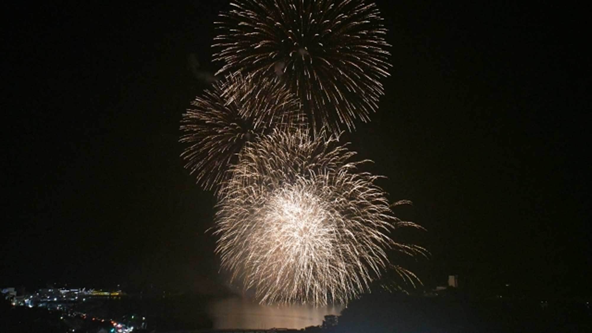 7月25日【三大味覚プラン】×お部屋で花火観賞◆夕食フリードリンク付◆SNS投稿で土産プレゼント
