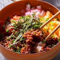 【朝食】ただいま丼