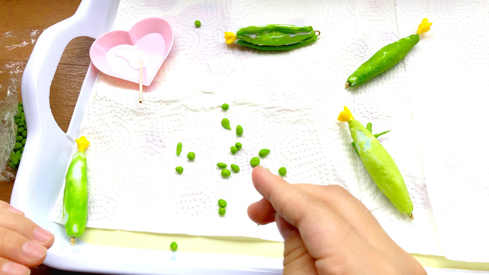 ・ゴーヤーストラップ作り体験