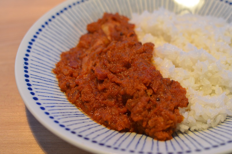 チキントマトカレー（例）