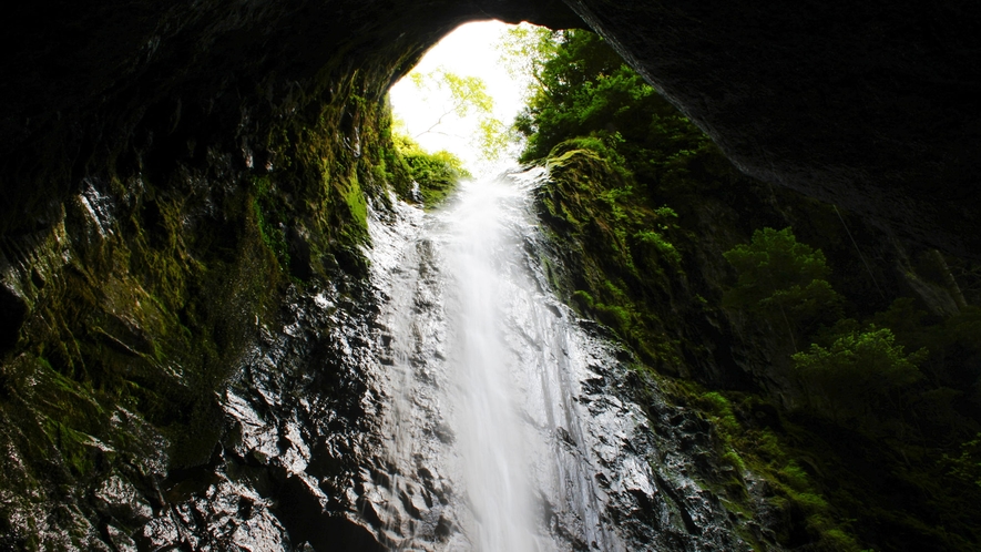 ■【周辺】醤油樽の滝。北八ヶ岳・天狗岳に端を発する河原木場沢にユニークな滝