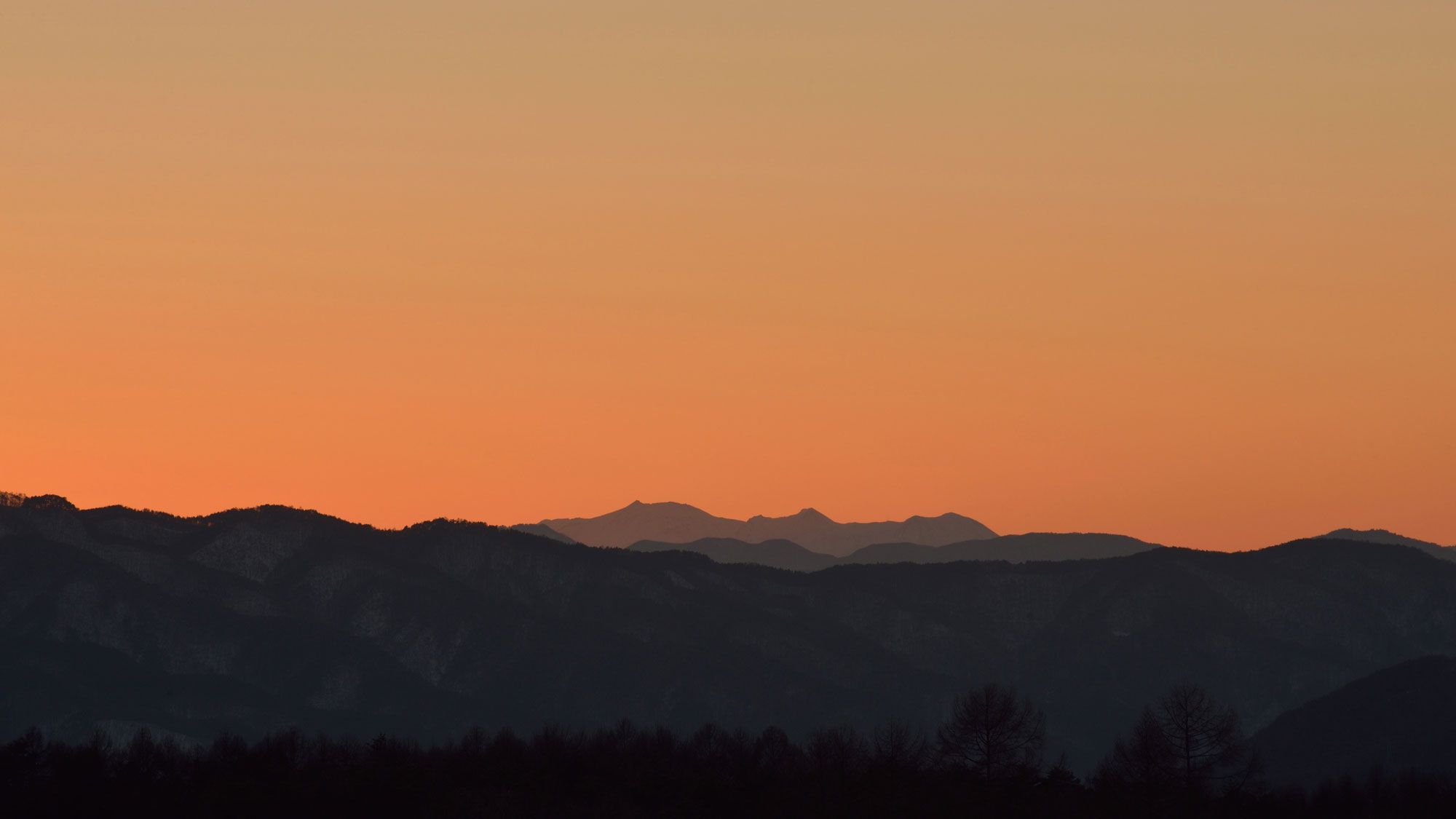 【周辺】冬。夕景