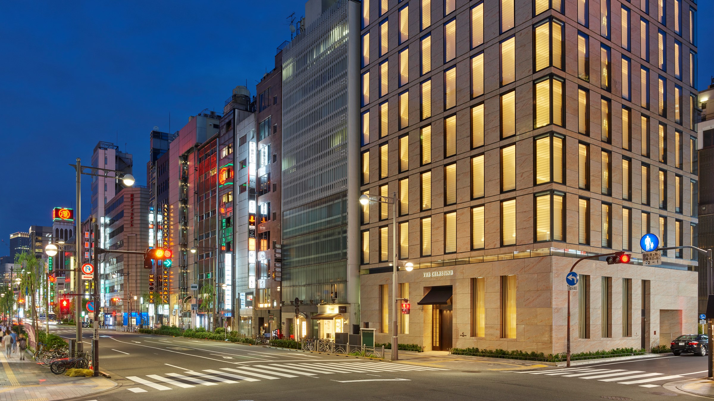 ホテル ザ セレスティン銀座(外観)
