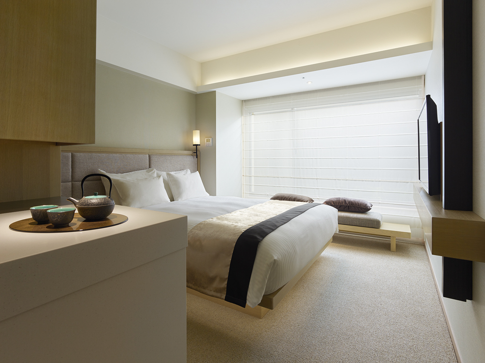 【スタンダードクイーン 約26㎡ ベッド幅1,640mm 定員2名】