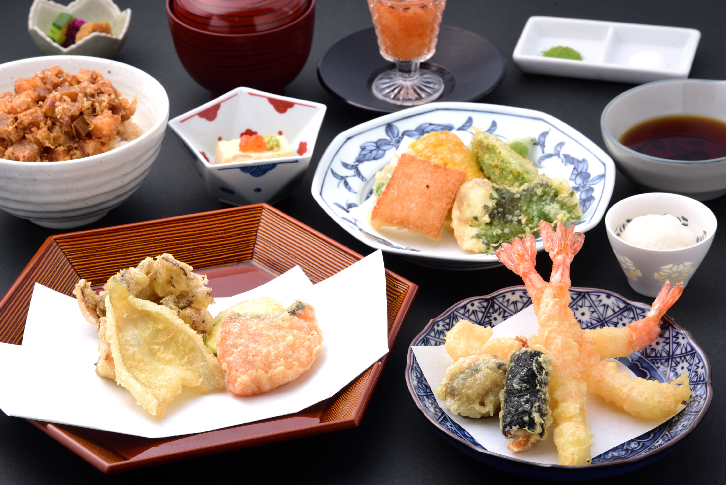 【夕食】天ぷら御膳