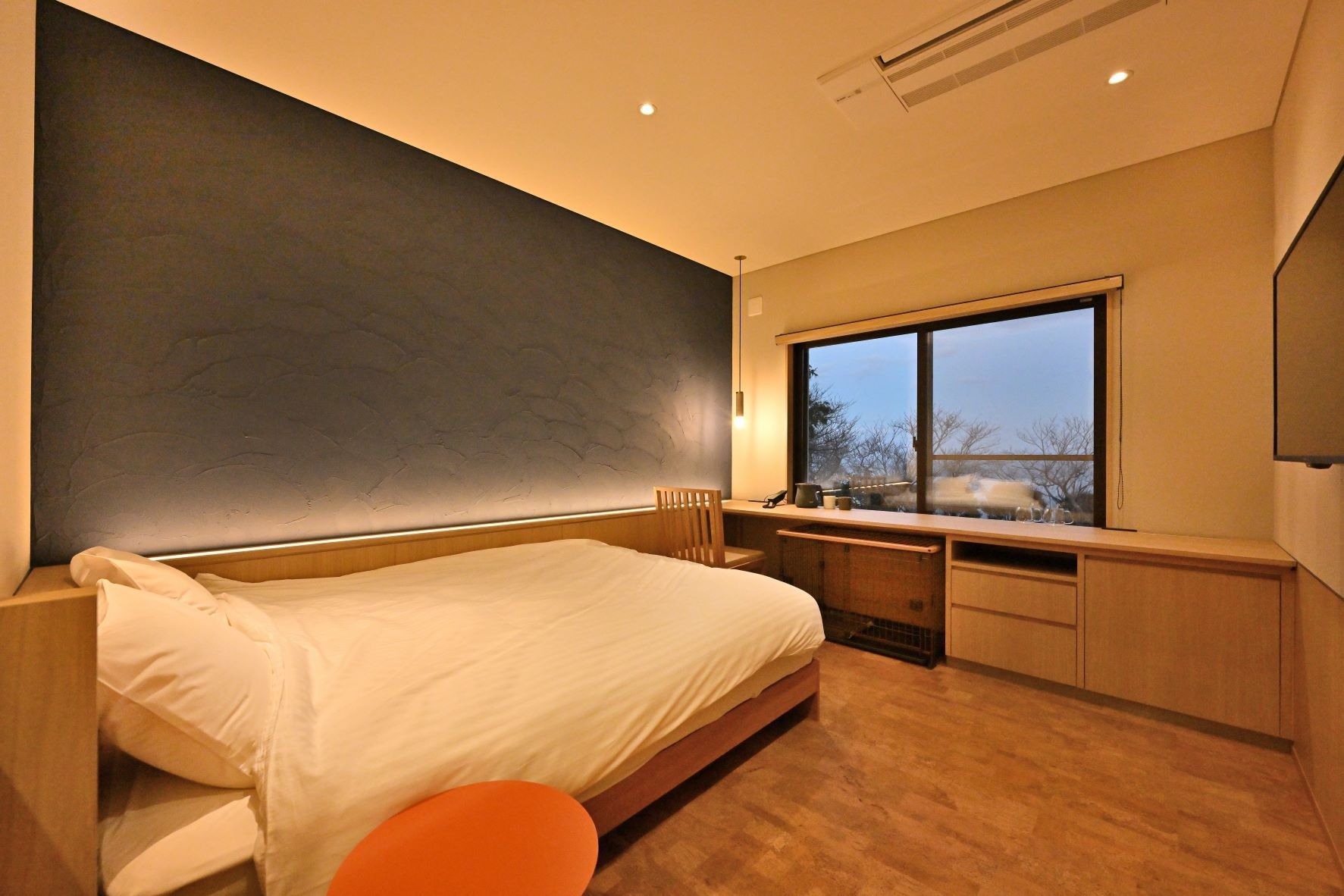 別館2階リニューアル洋室タイプA【ペット連れ専用客室】ダブル