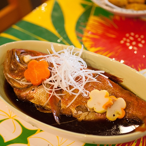 *【夕食一例】伊豆の特産魚「金目鯛」！姿煮をお召し上がりいただけるプランをご用意しております。