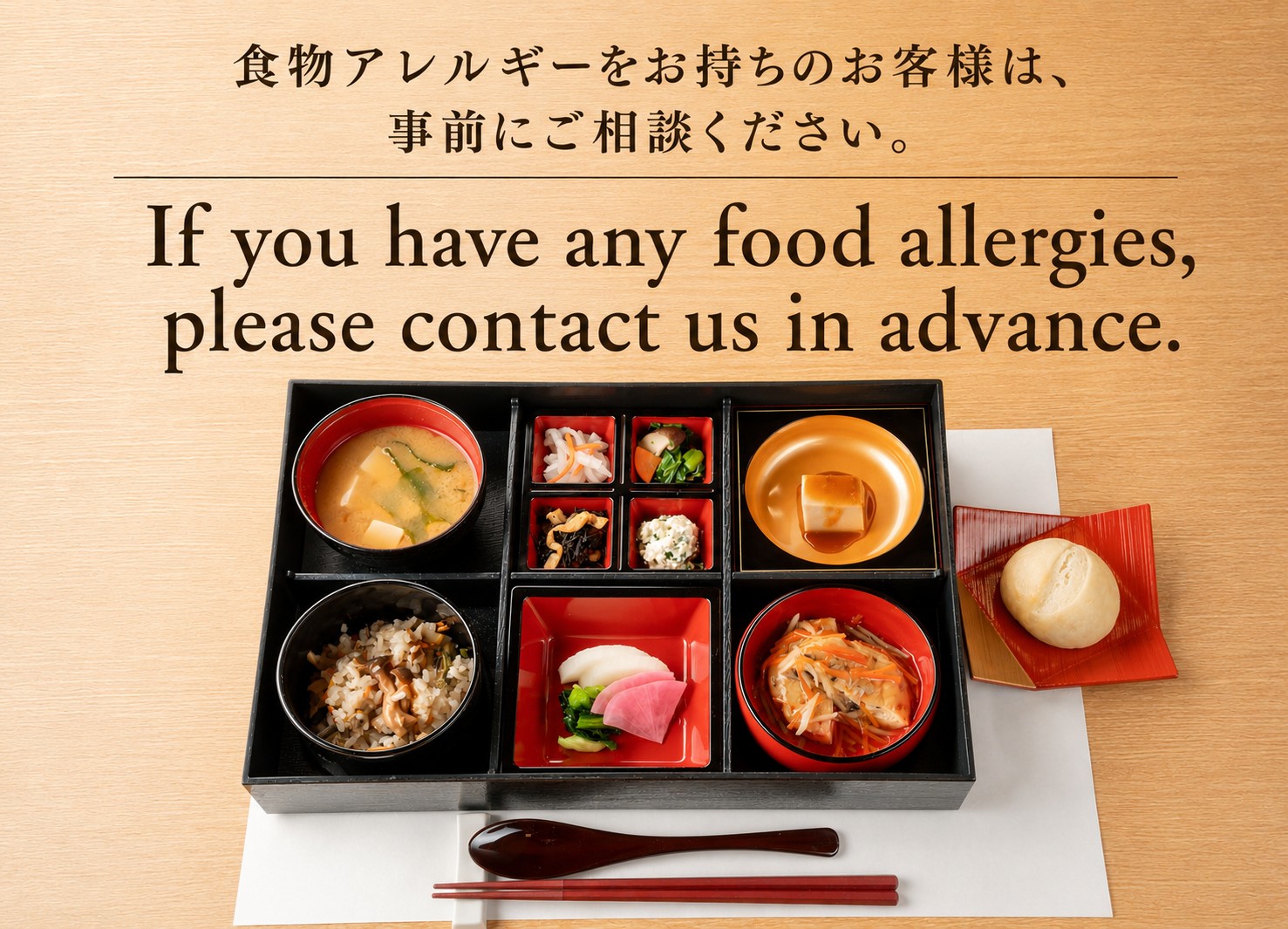 精進料理朝食（イメージ）
