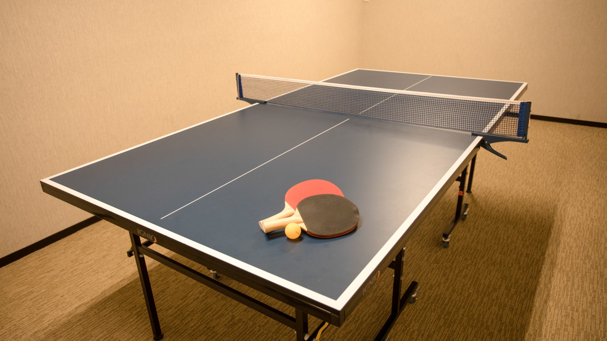 館内には無料でご利用いただける卓球スペースをご用意。湯上りのひとときや、ご家族・ご友人との交流におす