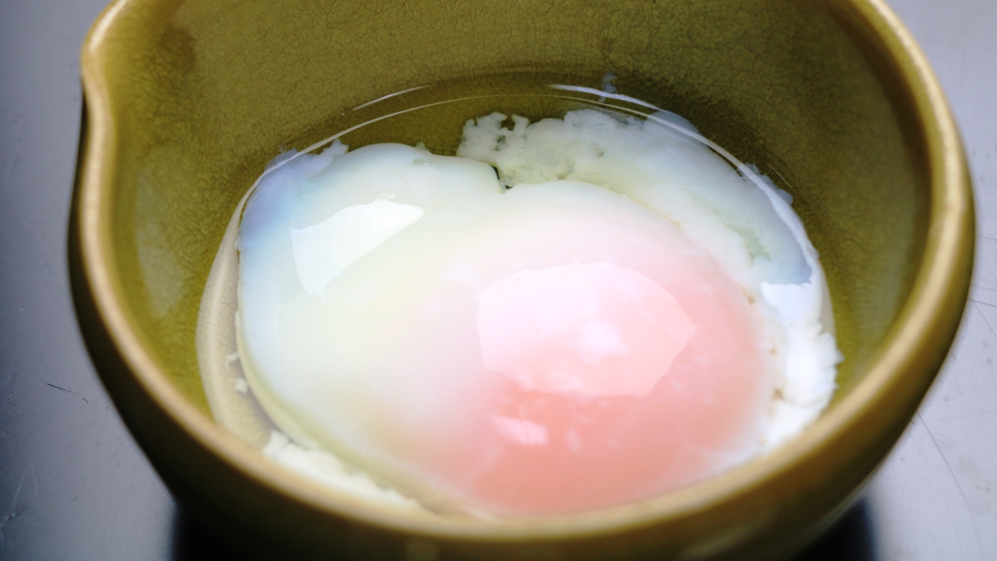 【食事】朝食一例。温泉地に来たら食べたい♪温泉たまご。