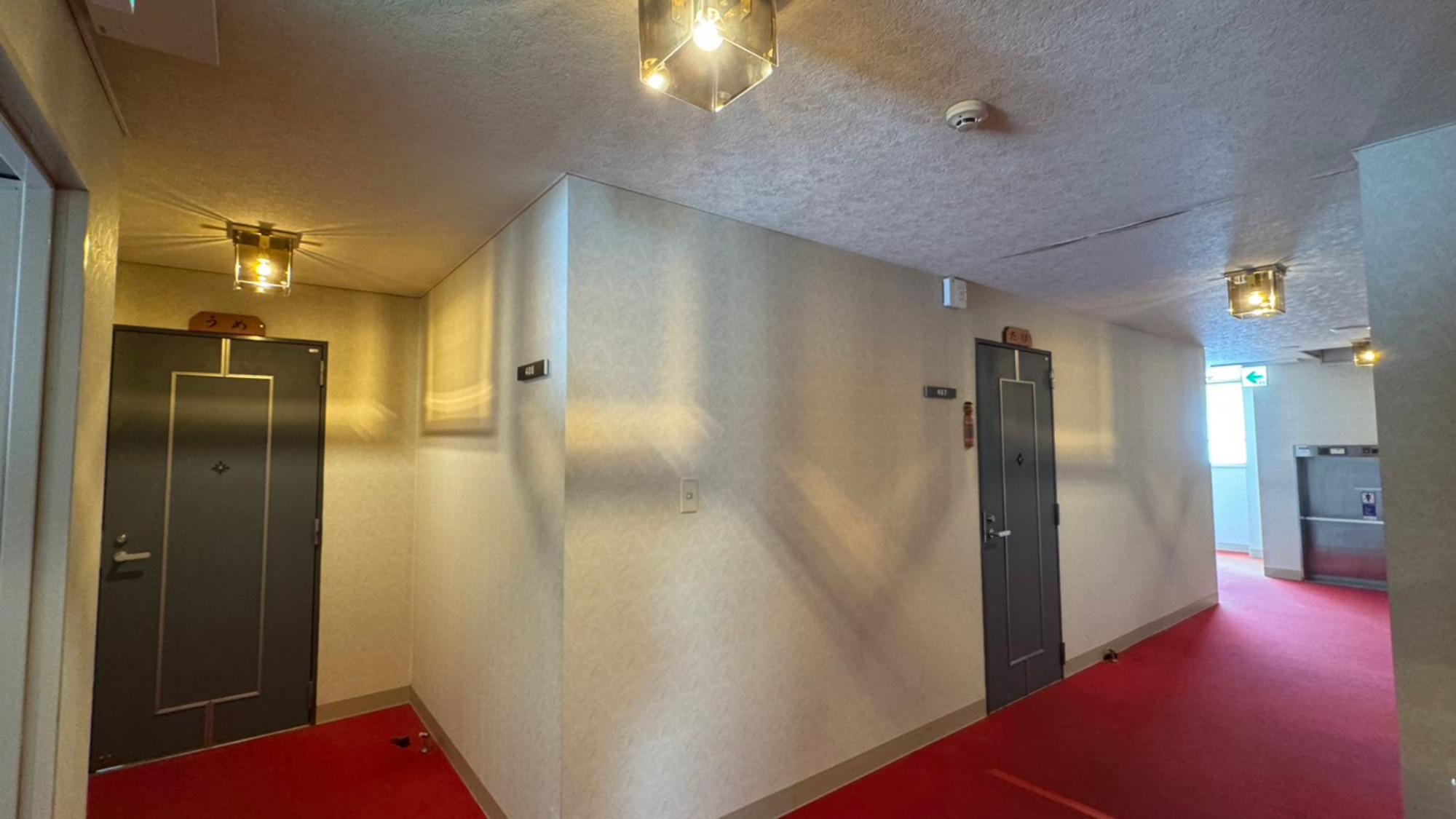 【館内一例】どこかレトロでかわいい館内