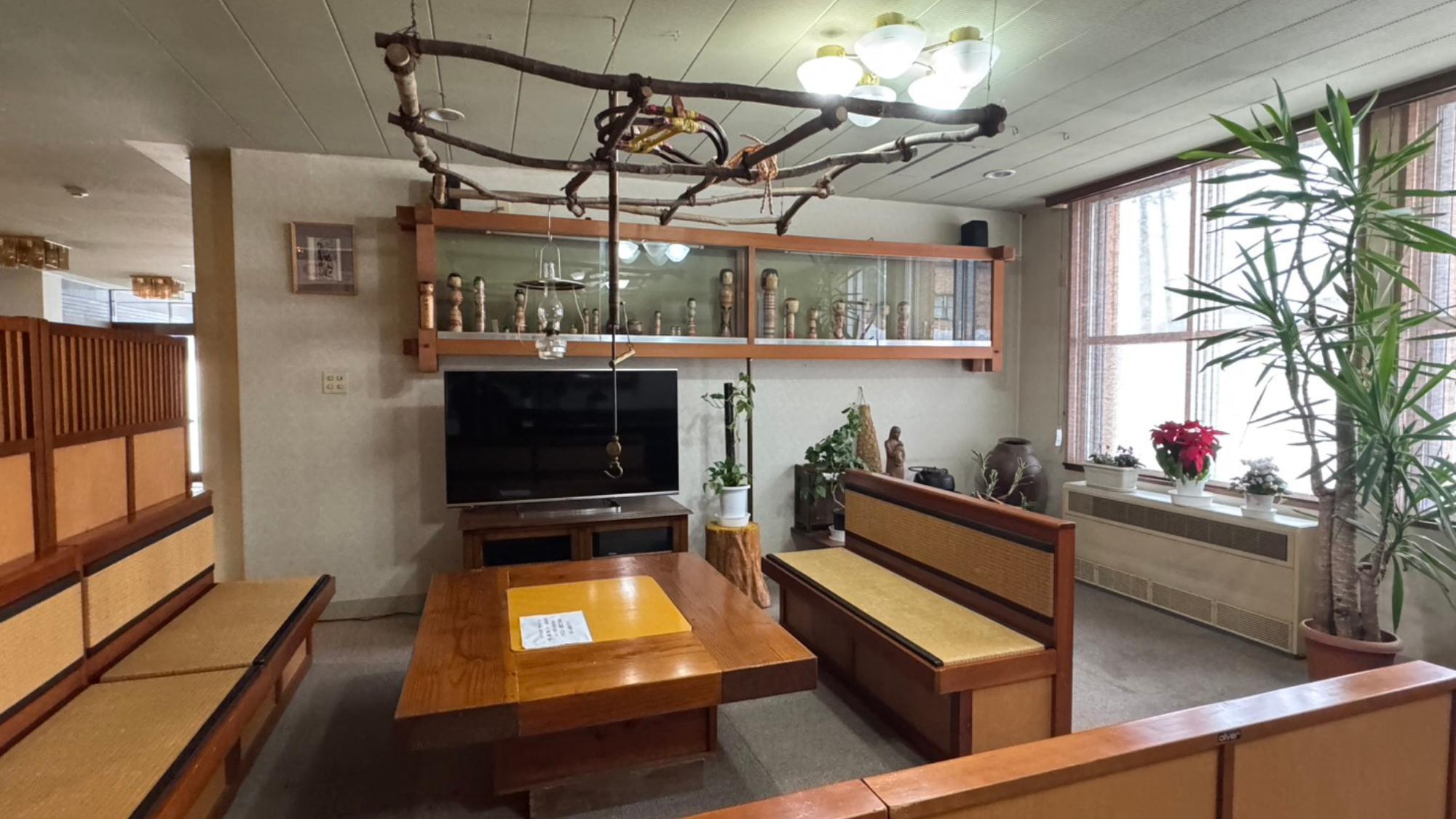 【談話室】ご到着後のひとときに、ぜひご利用ください。