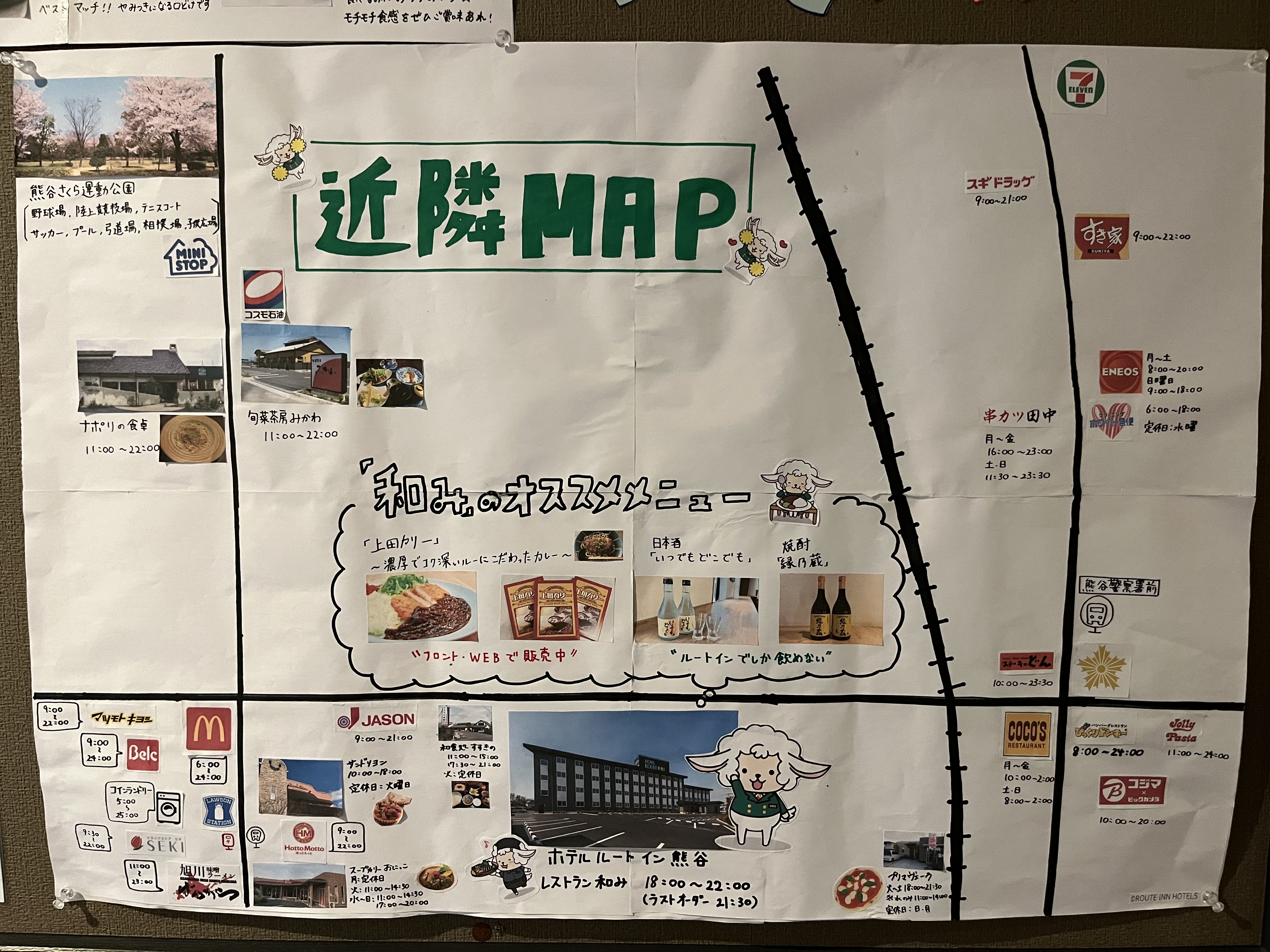 熊谷市近隣マップ