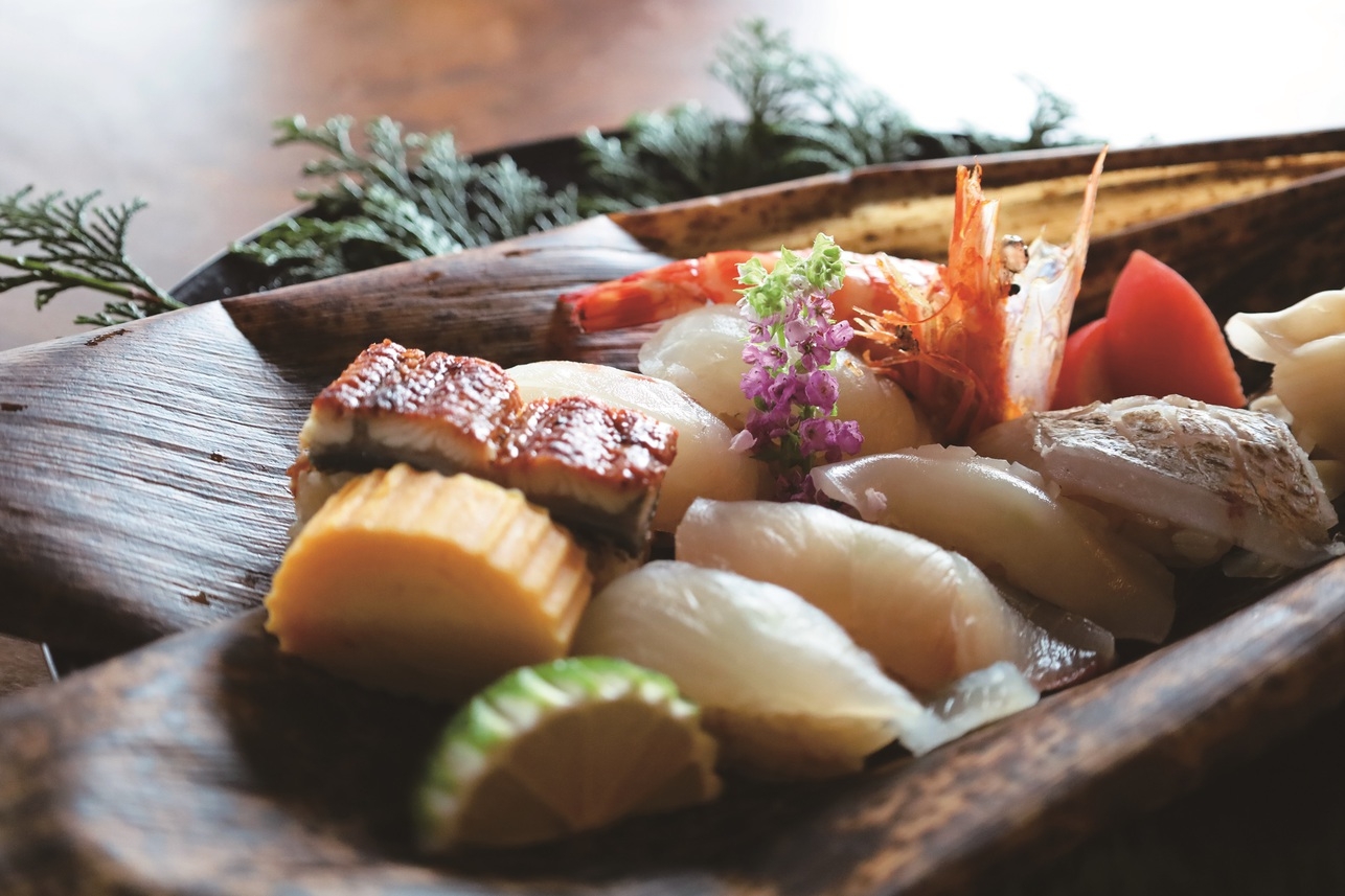 【１泊２食付】料理長謹製　大分の恵み寿司懐石プラン　